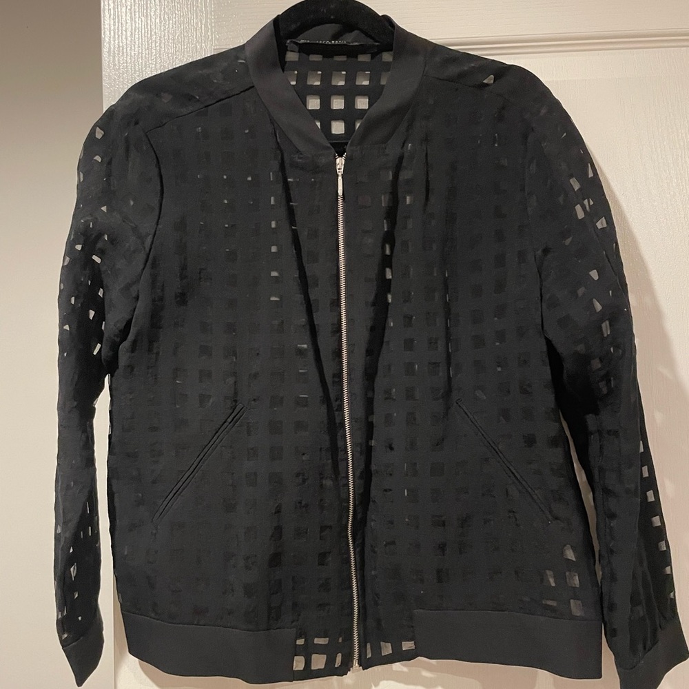 Zara Semi Sheer Bomber